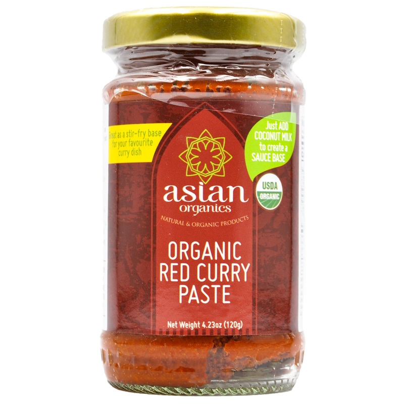 Asian Organics Red Curry Paste (120g)