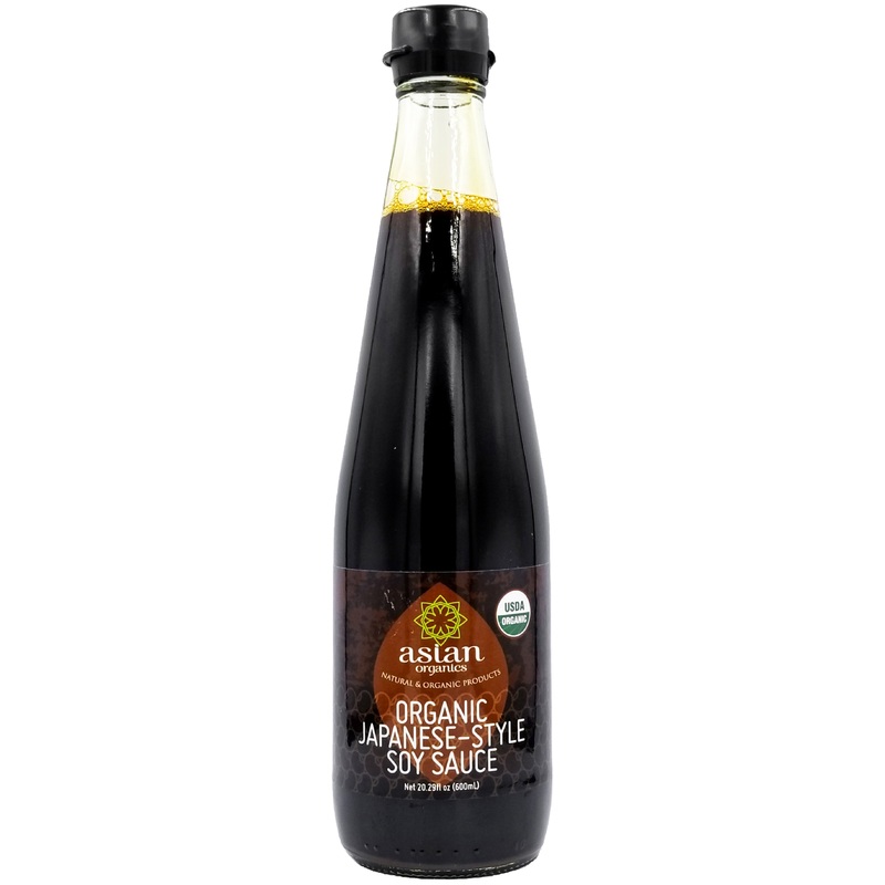 Asian Organics Soy Sauce (600ml)