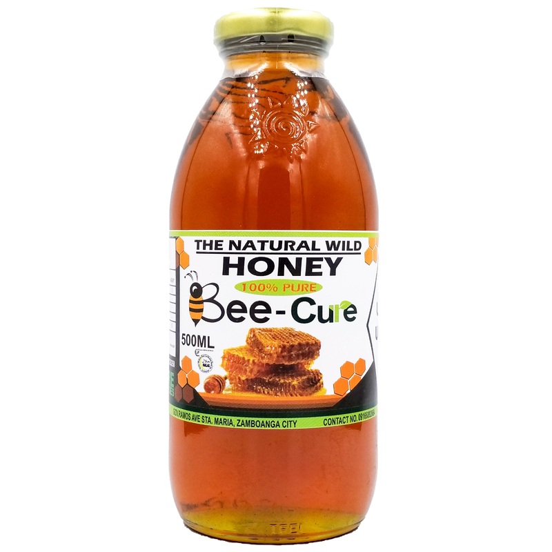 Bee-cure Natural Wild Honey (500ml)