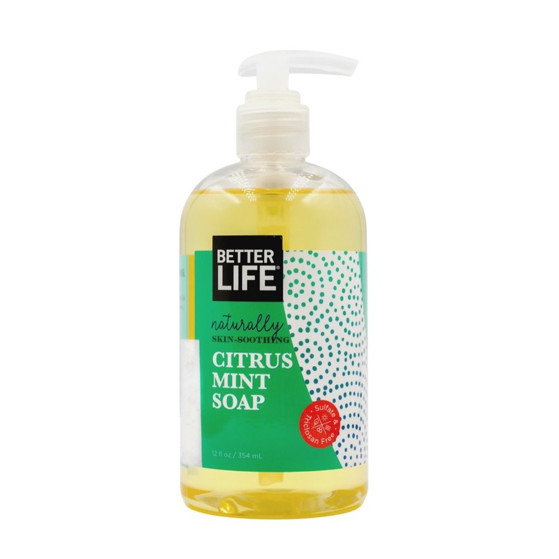 Better Life Natural Hand and Body Soap – Citrus Mint (354ml)