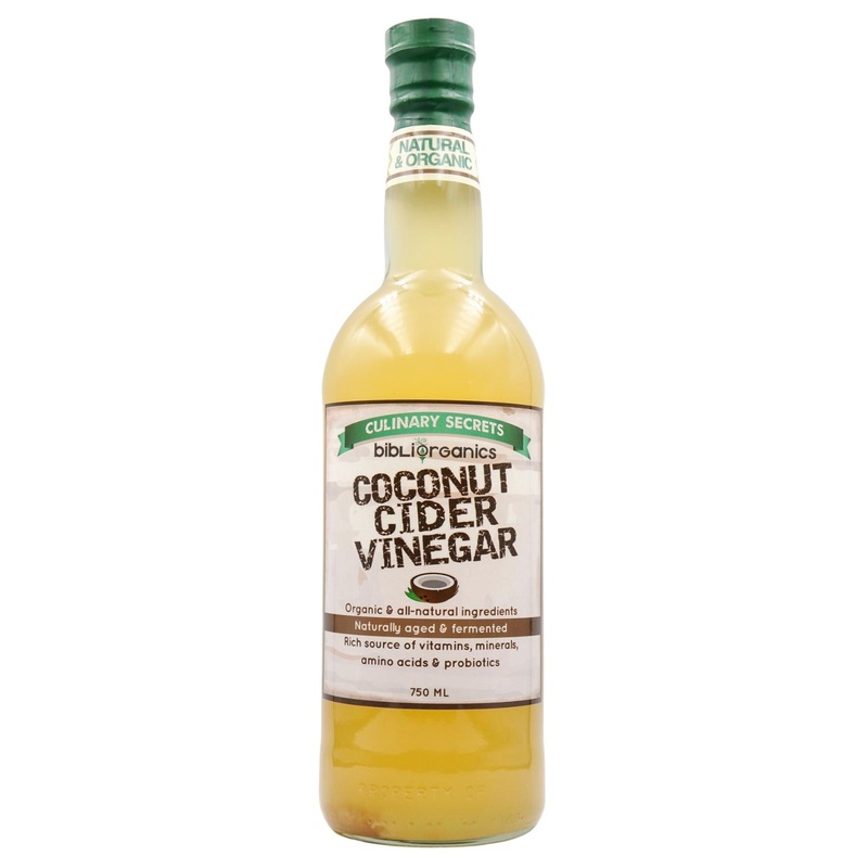 Bibliorganics Coconut Cider Vinegar (750ml)