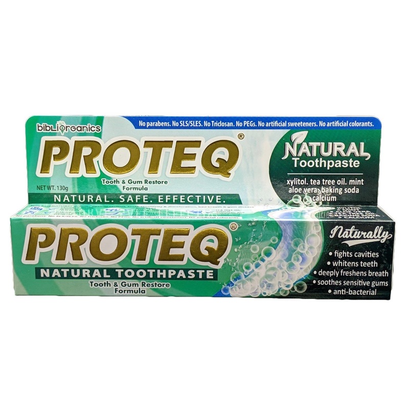Bibliorganics Proteq Natural Toothpaste (130g)