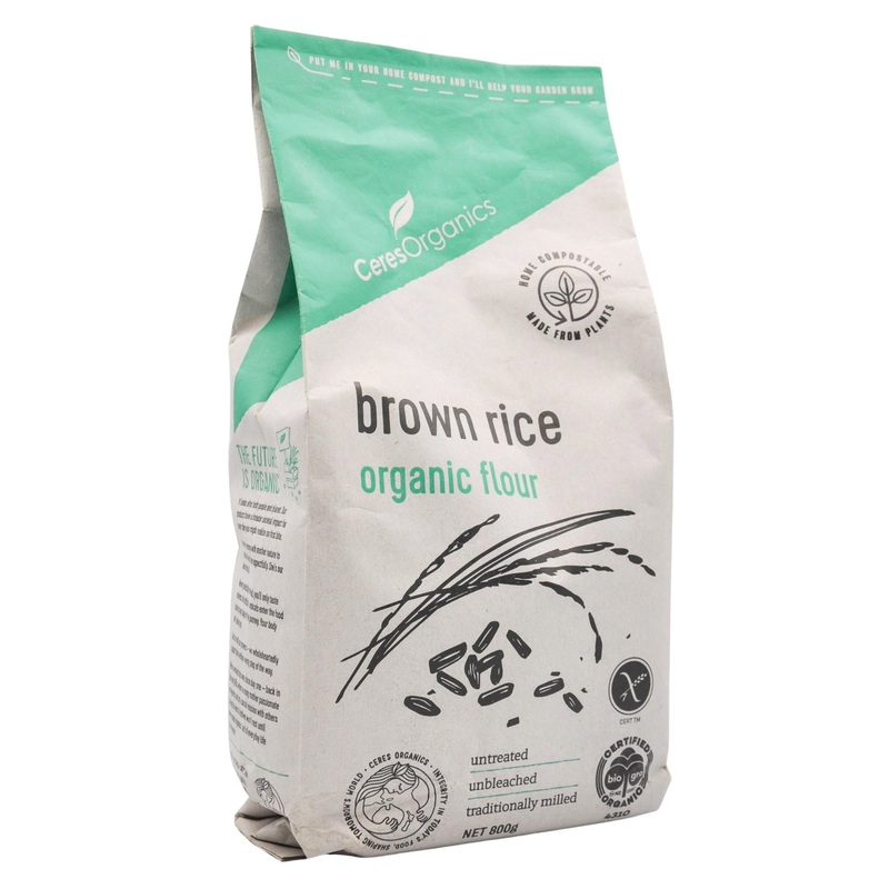 Ceres Organics Brown Rice Flour (800g)