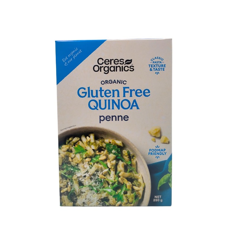 Ceres Organics Quinoa Rice Pasta – Penne (250g)
