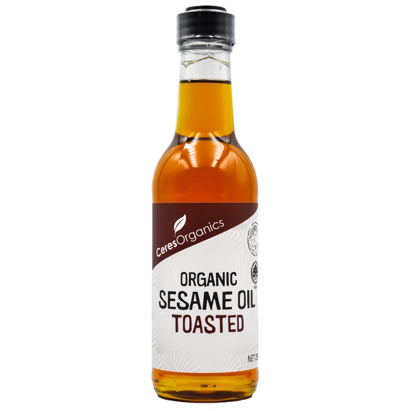 Ceres Organics Toasted Sesame Oil (250ml)