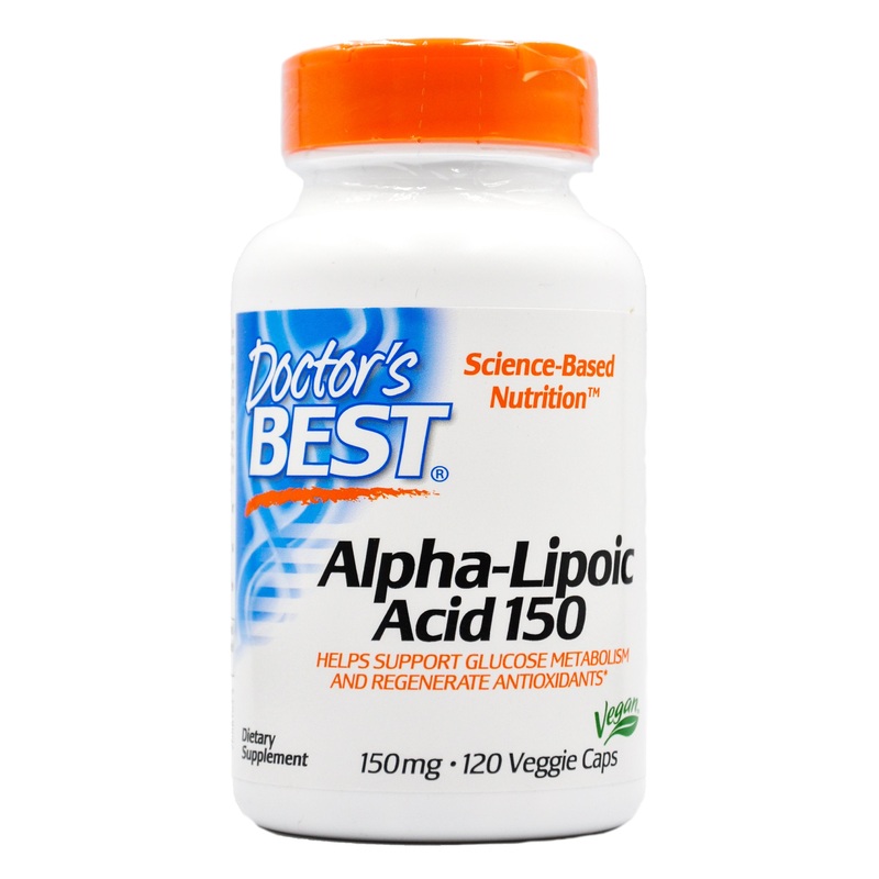 Doctor’s Best Alpha Lipoic Acid 150mg (120 Caps)
