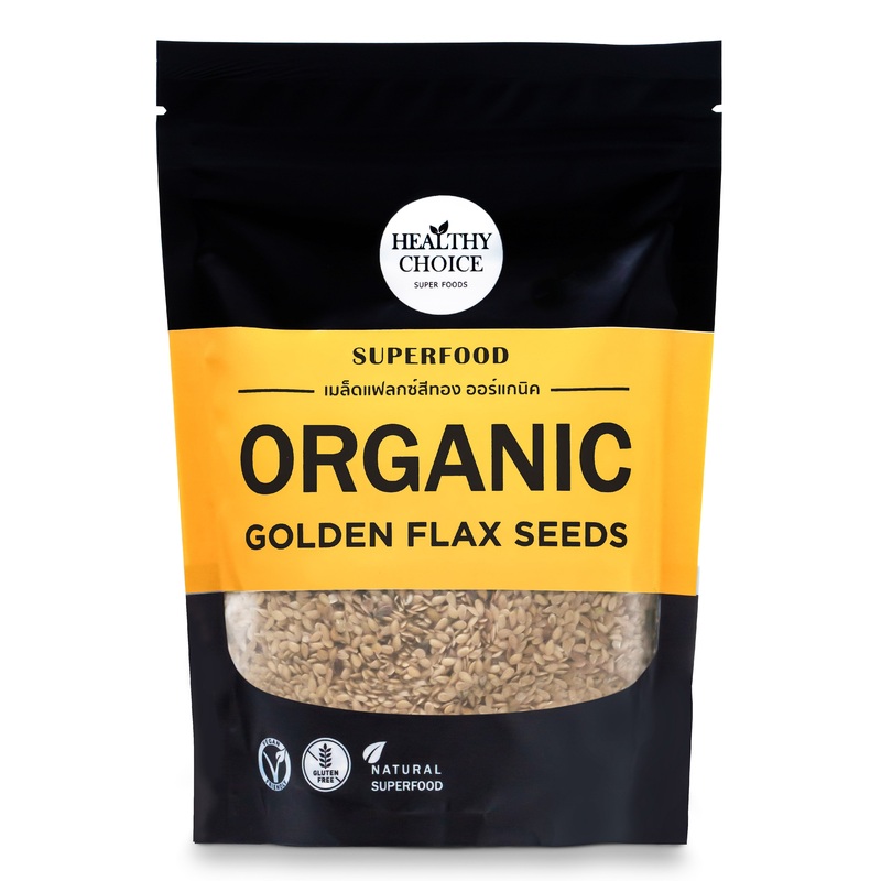 Healthy Choice Organic Golden Flax Seeds (300g)