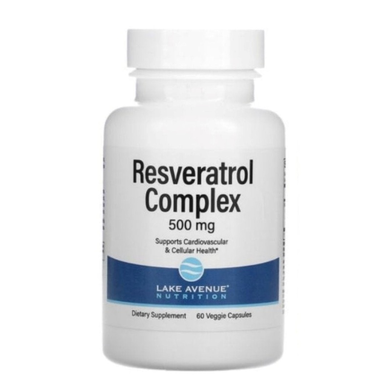 Lake Avenue Resveratrol Complex 500mg (60 caps)