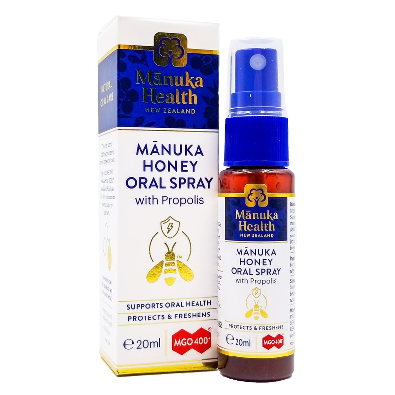 Manuka Health Manuka Honey & Propolis Oral Spray MGO400+ (20ml)
