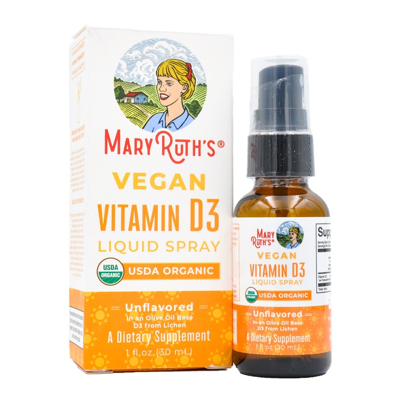 Mary Ruth’s Vegan Vitamin D3 Liquid Spray (30ml)