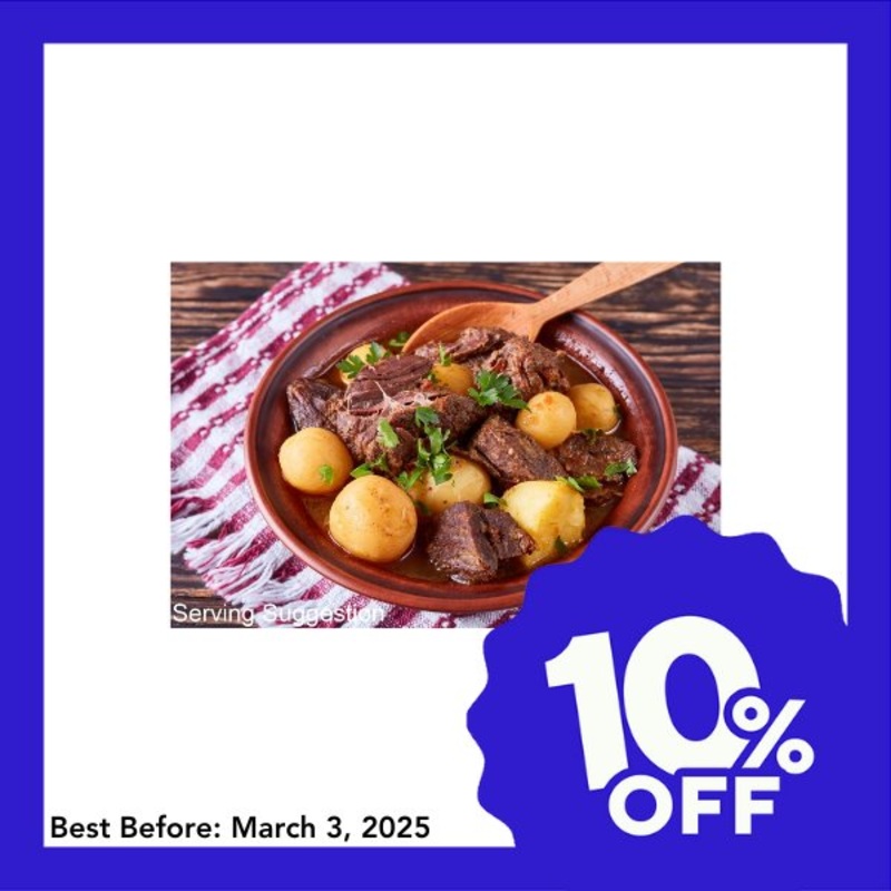 Sourced Organic Beef Cubes