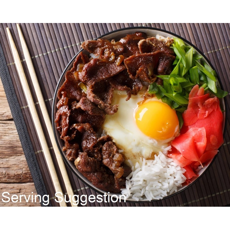 Sourced Organic Beef Sirloin Sukiyaki Cut