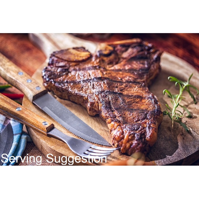 Sourced Organic Beef T-bone Steak