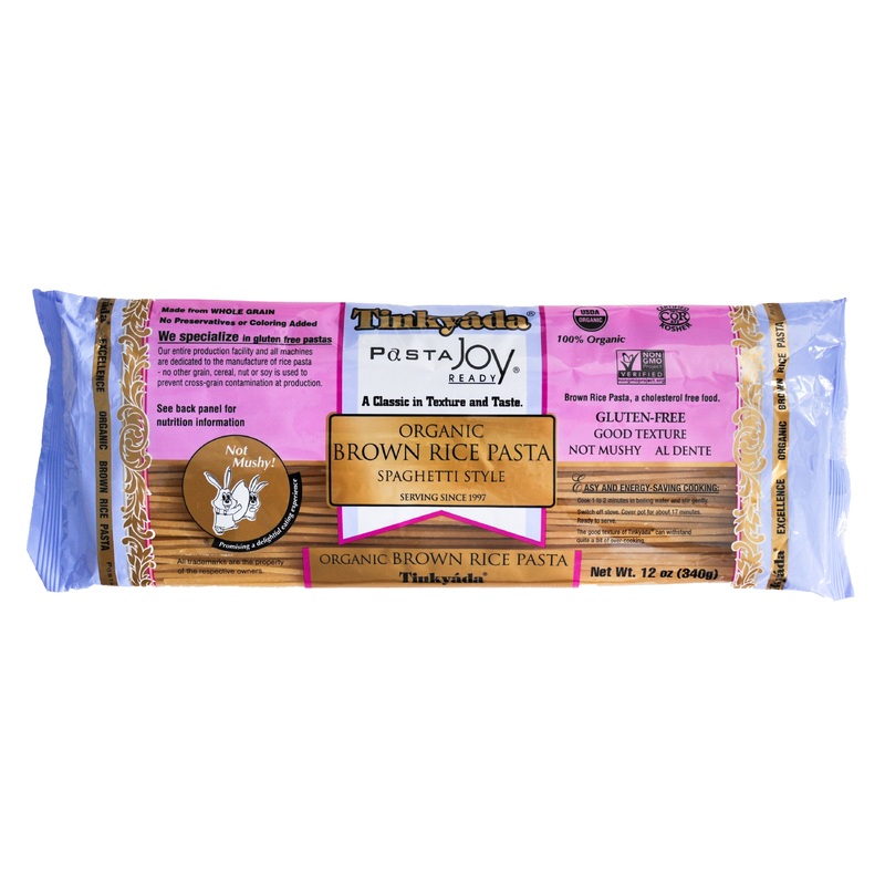 Tinkyada Organic Brown Rice Pasta – Spaghetti (340g)