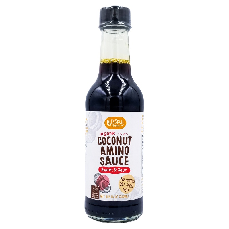 Blissful Organic Coconut Amino Sauce – Sweet & Sour (250ml)