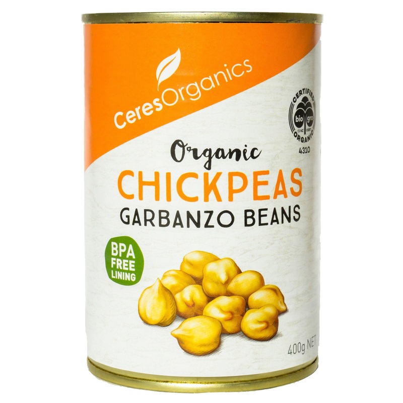 Ceres Organics Chickpeas Garbanzo Beans (400g)