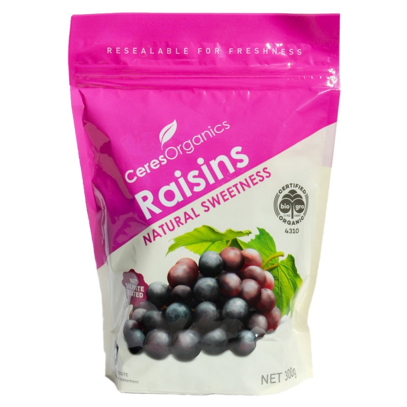 Ceres Organics Raisins (300g)