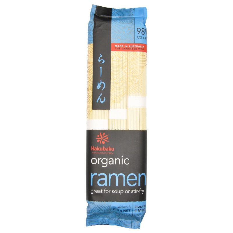 Hakubaku Organic Ramen Noodles (270g)