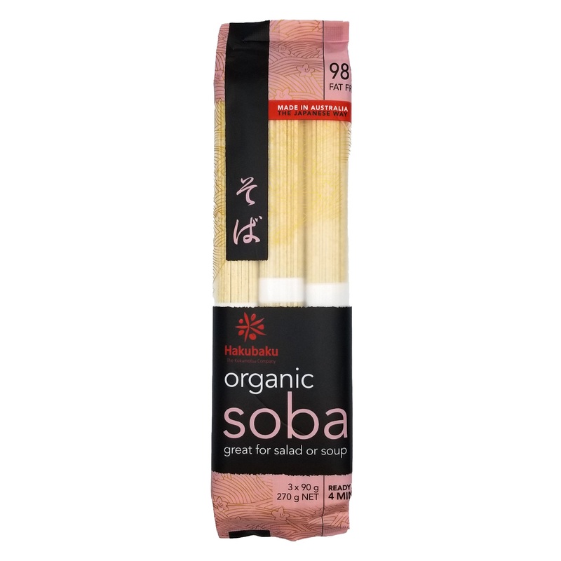 Hakubaku Organic Soba Noodles (270g)