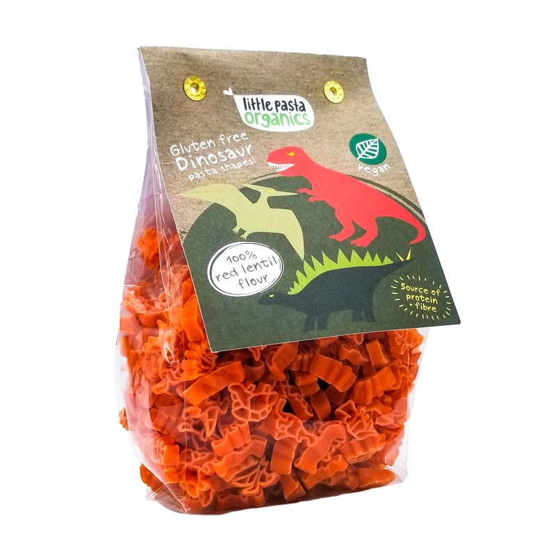 Little Pasta Organics – Gluten Free Dinosaur Shapes (250g)