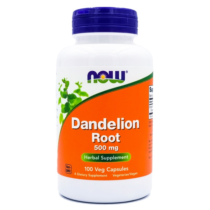 Now Dandelion Root 500 mg (100 caps)