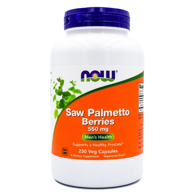 Now Saw Palmetto 550mg (250 caps)