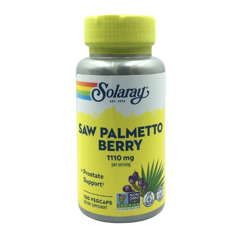 Solaray Organic Saw Palmetto 1110mg (100 caps)