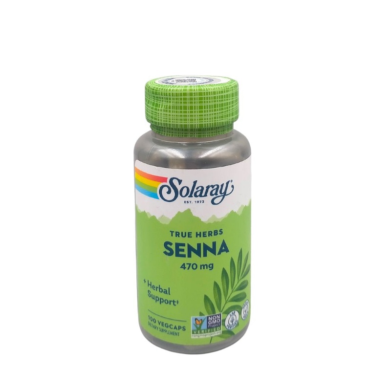 Solaray Senna 470mg (100 caps)
