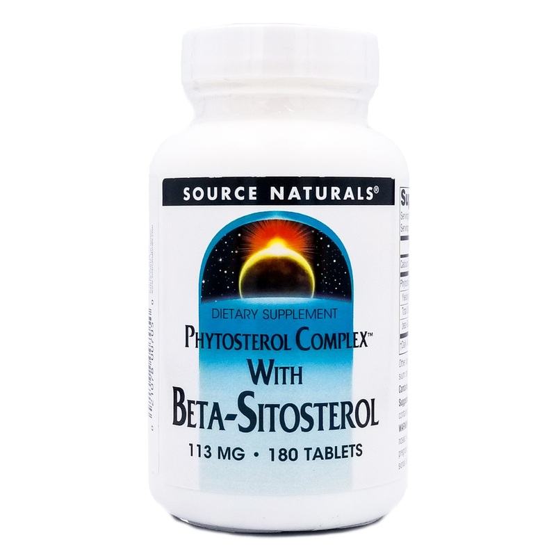 Source Naturals, Phytosterol Complex With Beta-Sitosterol, 340 mg, 180 Tablets (113 mg per Tablet)