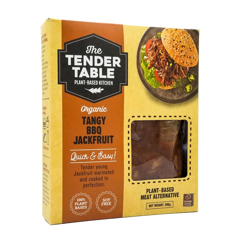 Tender Table Organic Vegan Jackfruit Meal – Tangy Barbeque (300g)