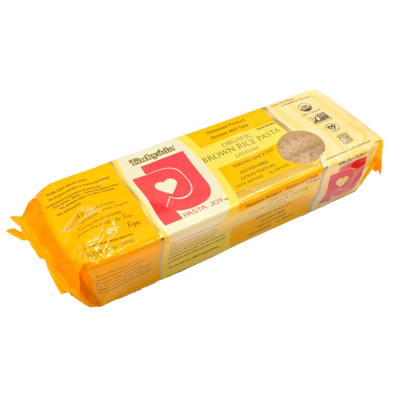 Tinkyada Organic Brown Rice Pasta – Lasagne (280g)