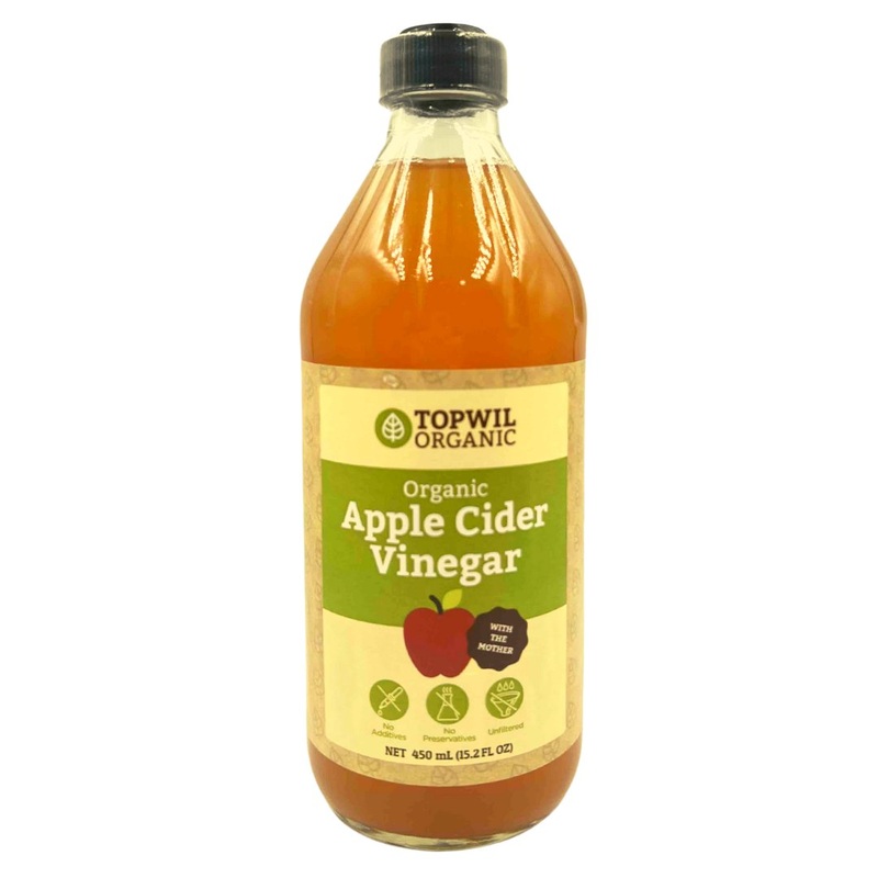 Topwil Organic Apple Cider Vinegar (450ml)