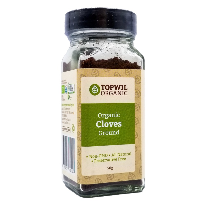 Topwil Organic Cloves Ground (50g)