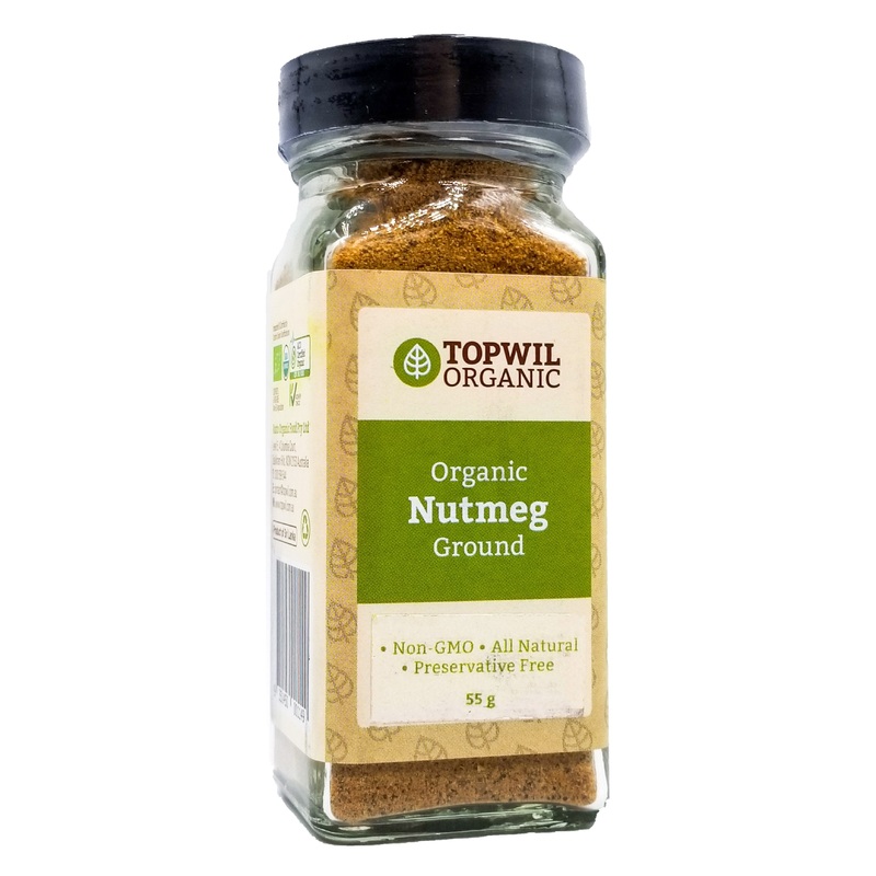Topwil Organic Nutmeg Ground (55g)