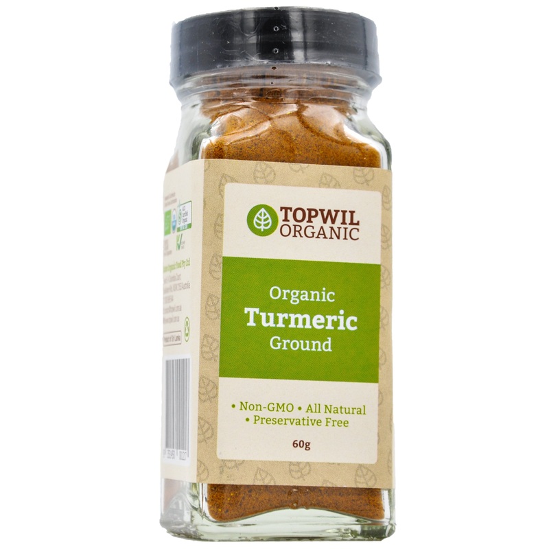 Topwil Organic Turmeric Ground (60g)