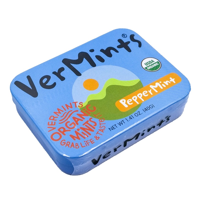 VerMints Organic Mints – Peppermint (40g)
