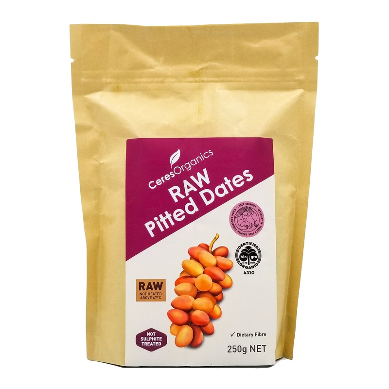Ceres Organics Raw Pitted Dates (250g)