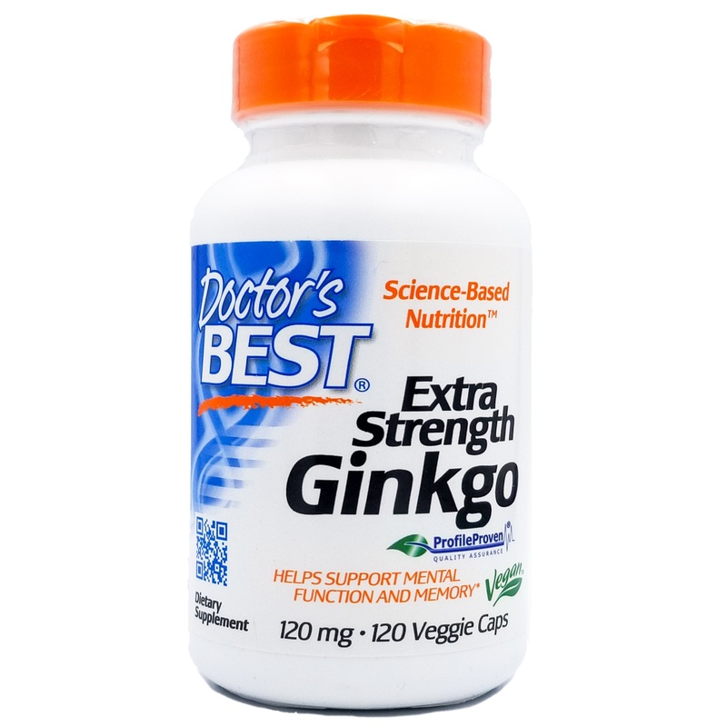 Doctor’s Best Ginkgo Biloba 120mg (120 Caps)