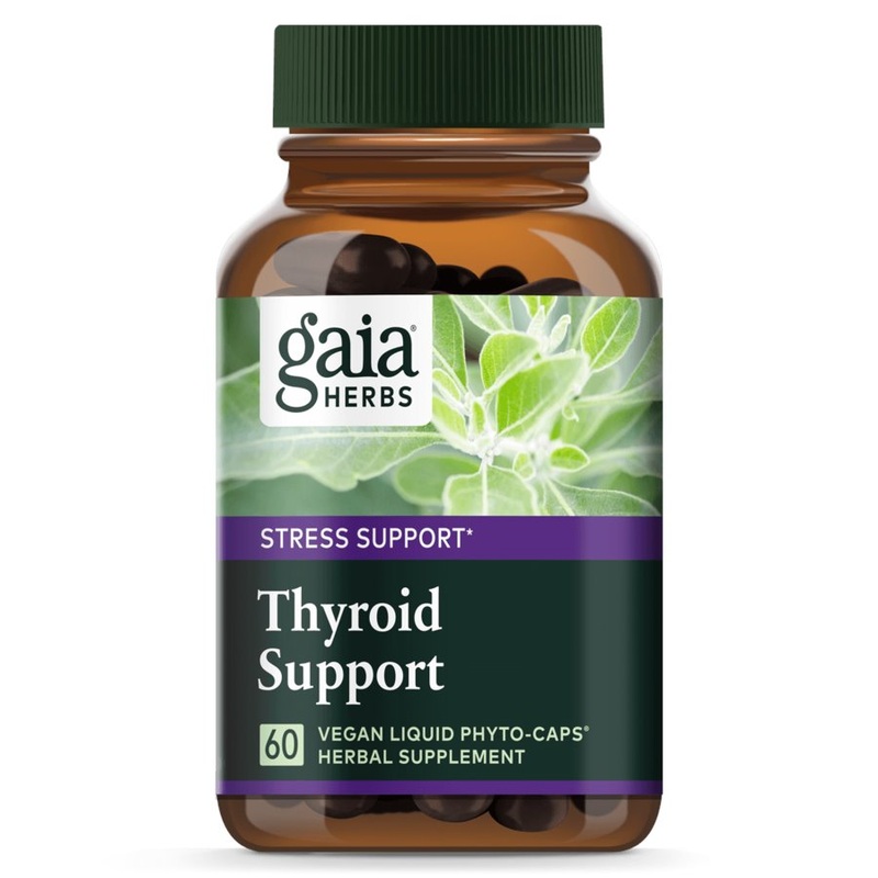 GAIA Herbs Thyroid Support (60 caps)