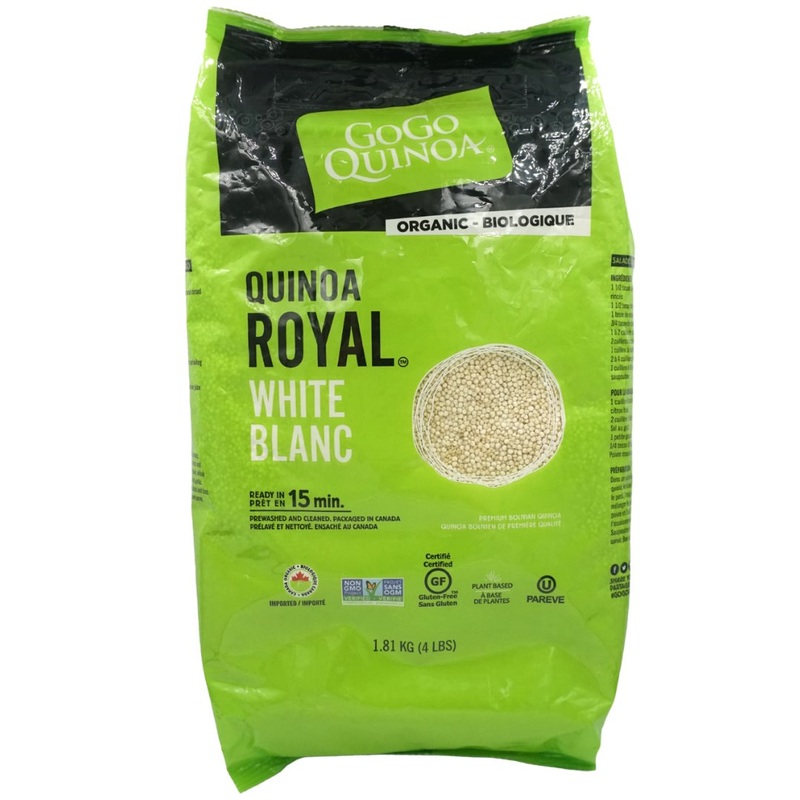 Gogo Quinoa Organic Royal Quinoa – White (1.81 kg)