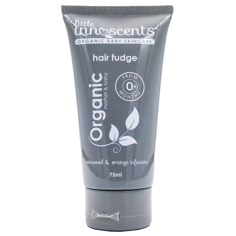 Little Innoscents Organic Baby Hair Fudge – Rosewood & Orange Infusions (75ml)