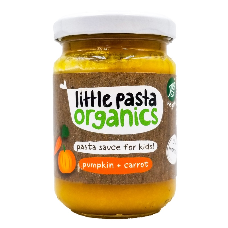 Little Pasta Organics Pasta Sauce for Kids – Pumpkin & Carrot (130g)