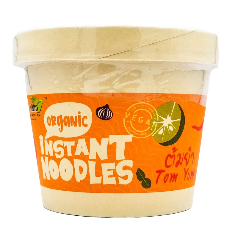 Lumlum Organic Brown Rice Instant Noodles – Tom Yum (70g)