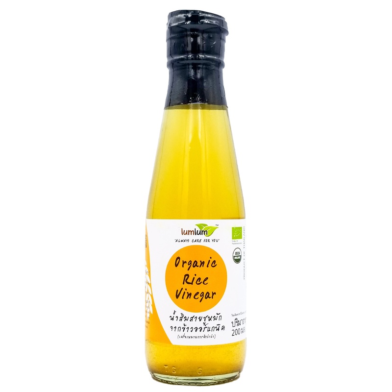 Lumlum Organic Rice Vinegar (200ml)