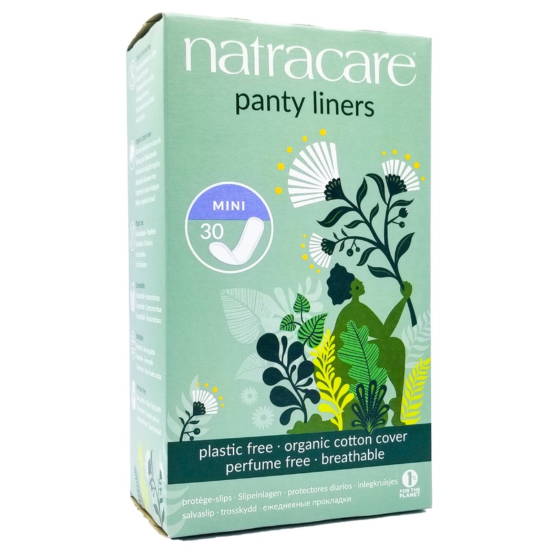 Natracare Organic Panty Liners – Mini (30 pads)