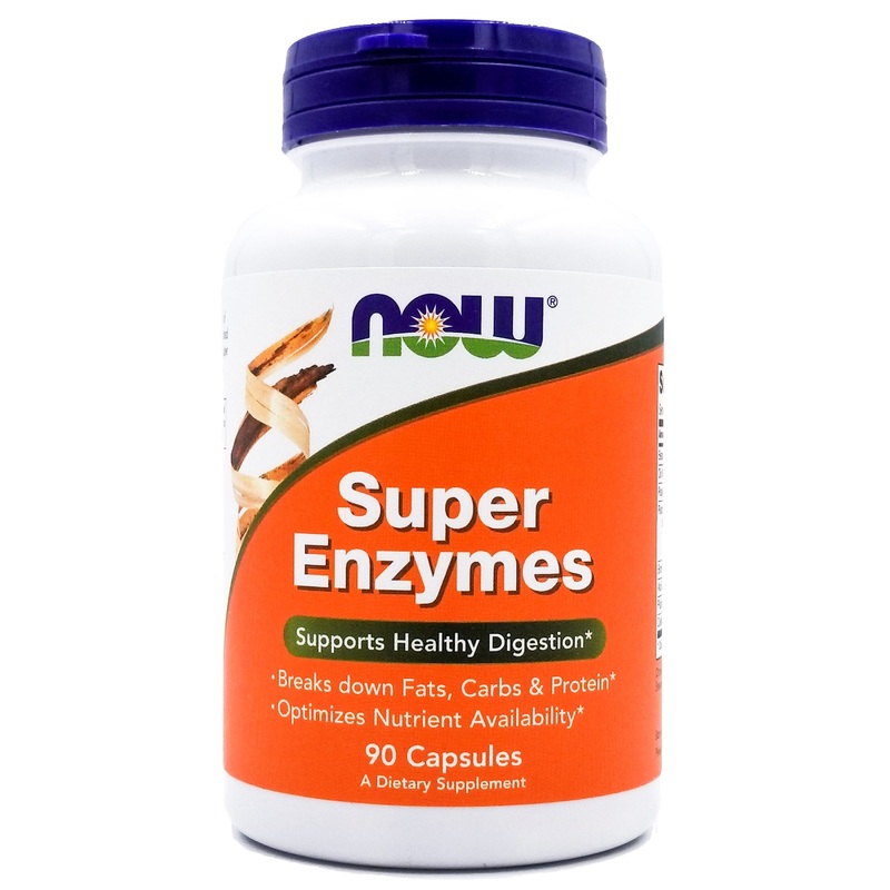 Now Super Enzymes (90 caps or tablets)