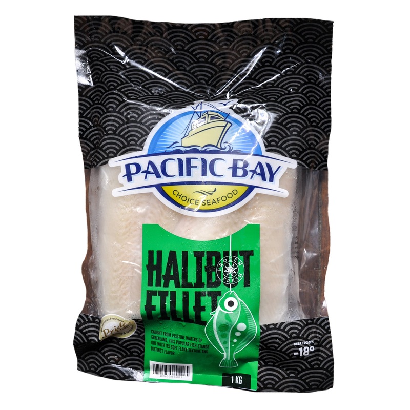 Pacific Bay Halibut Greenland Fillet (1kg)