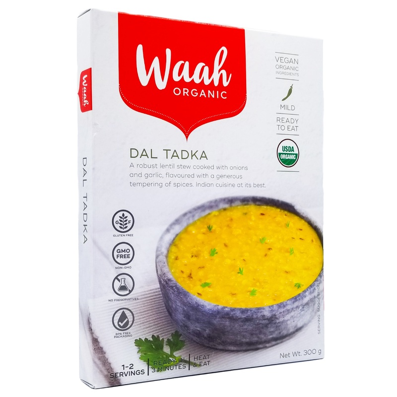 Waah Organic Dal Tadka – Ready to eat (300g)