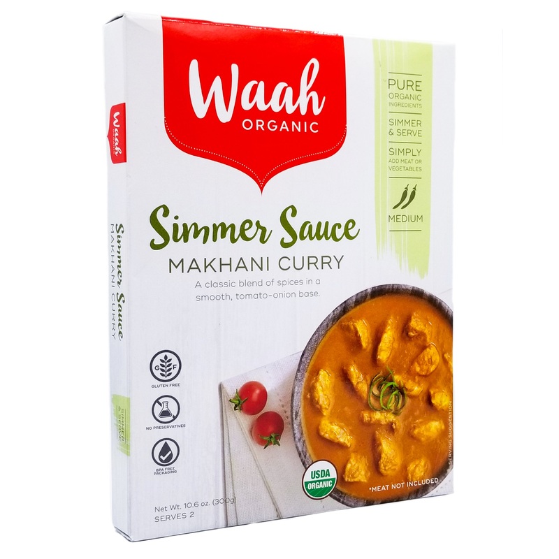 Waah Organic Simmer Sauce – Makhani Curry (300g)