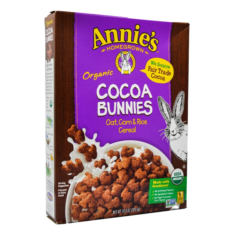 Annie’s Organic Cocoa Bunnies Cereal (283g)